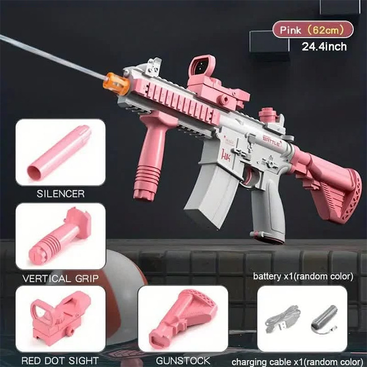 تفنگ آبپاش شارژی رگباری M416