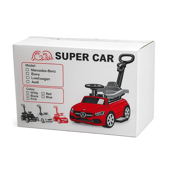 ماشین چهار چرخ بنز و آئودی Super Car با رکاب جمعشونده